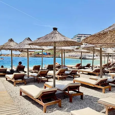Agora Sea View Apartment Sarande Exterior photo